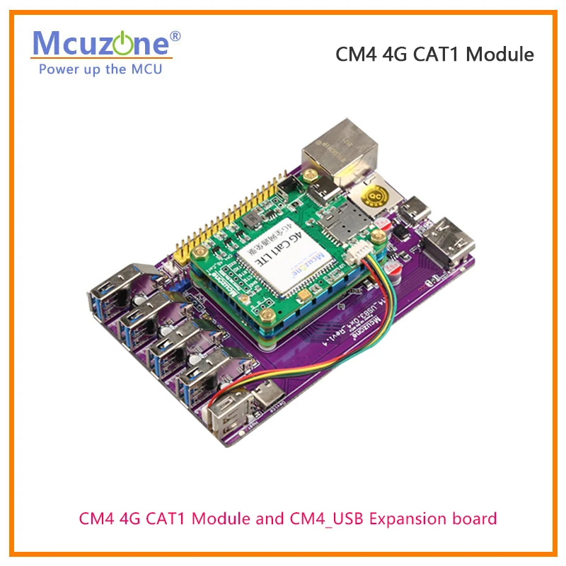 Imagem -04 - Módulo Cm4 4g Cat1 Driver de Framboesa Livre Nvidia Jetson Nano Orange pi Arm9 Uart ou Usb Comm Ubuntu Rpi Oslinux