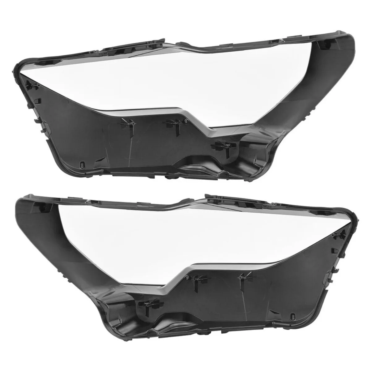 Pair Front Headlamp Cover Headlight Shell Transparent Lampshade Lens For Audi Q3 2019 2020 2021 2022 2023 2024 Headlamp Shell