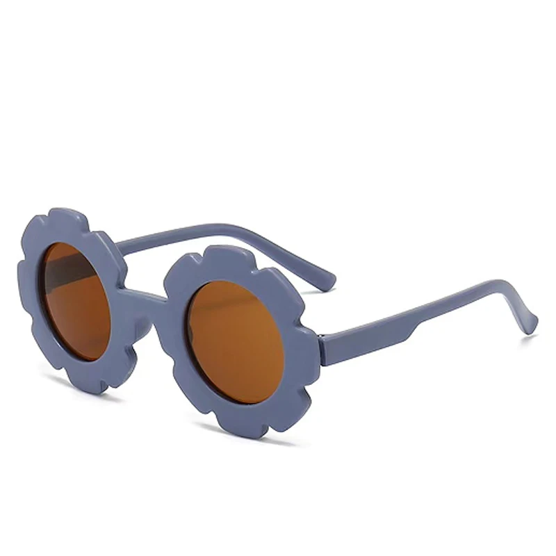 Children\'s Sunglasses Multi color Optional Children\'s Sunglasses Cute Sunflower Glasses Straight