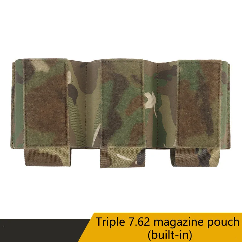 Built in Triple 7.62 Function Pack, Magic Tpae Fit, Suitable for Various Tactical Vest and Chest Rig