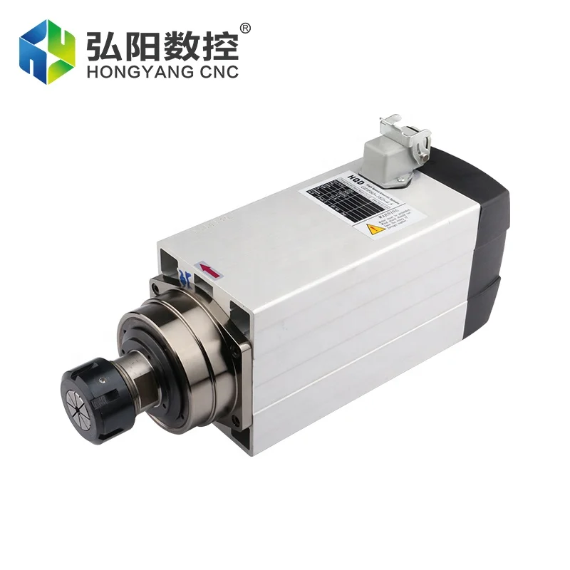 cnc router parts original 1.5kw to 7.5kw air cooling spindle motor for   machine