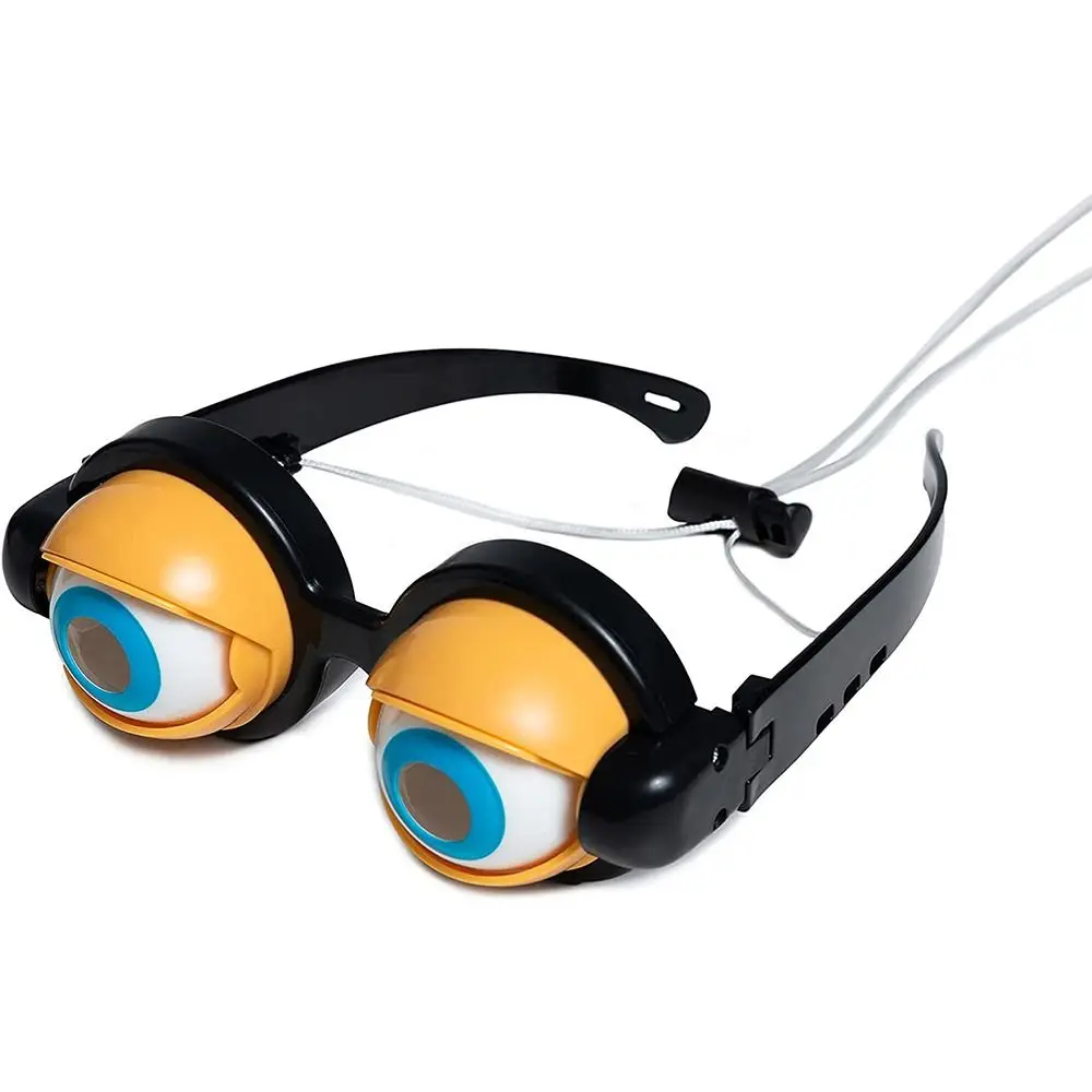 Halloween Gifts Big Frog Eye Pranks Adult Kids Funny Glasses Crazy Blink Party Eyewear Crazy Eyes Props