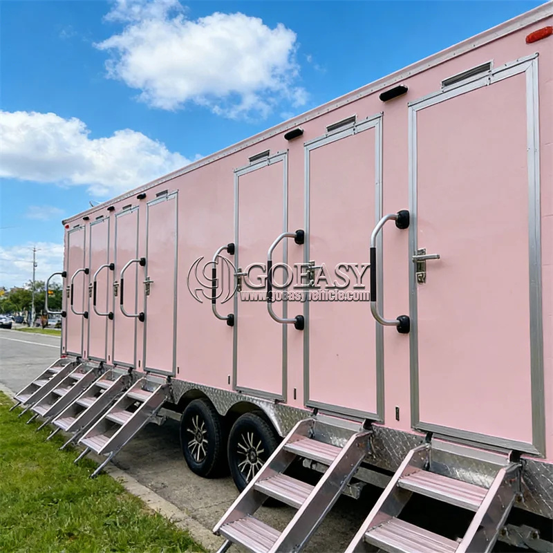 

Мобильный туалетный фургон и роскошный туалетный прицеп – идеально подходят для карнавалов, вечеринок и мероприятий на открытом воздухе