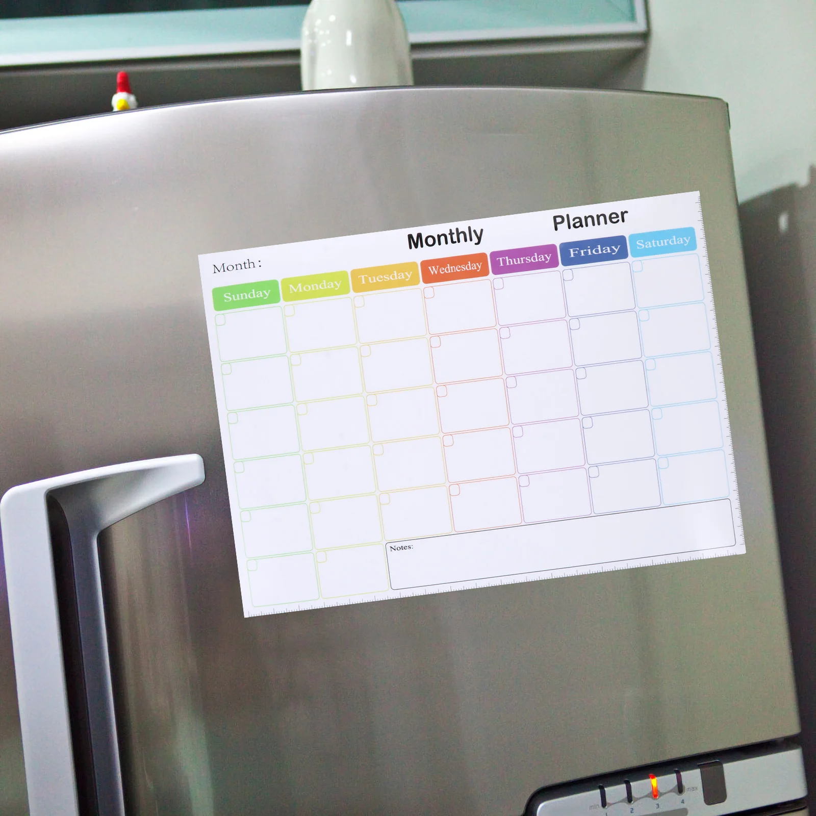 

Eraser Magnetic Schedule Erasable Board Fridge Whiteboard Shopping Calendar for