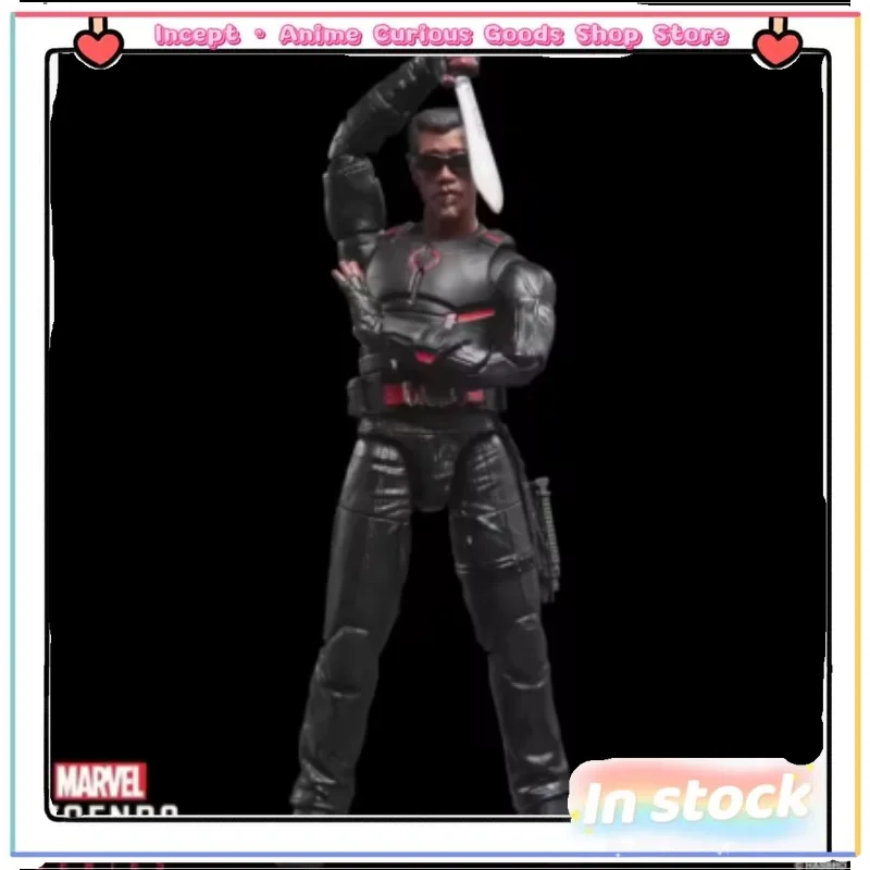 

In Stock Hasbro Marvel Legends Blade 6-inch 1/12 Movable Figure Deluxe Set Fan Favorite Collection Gift