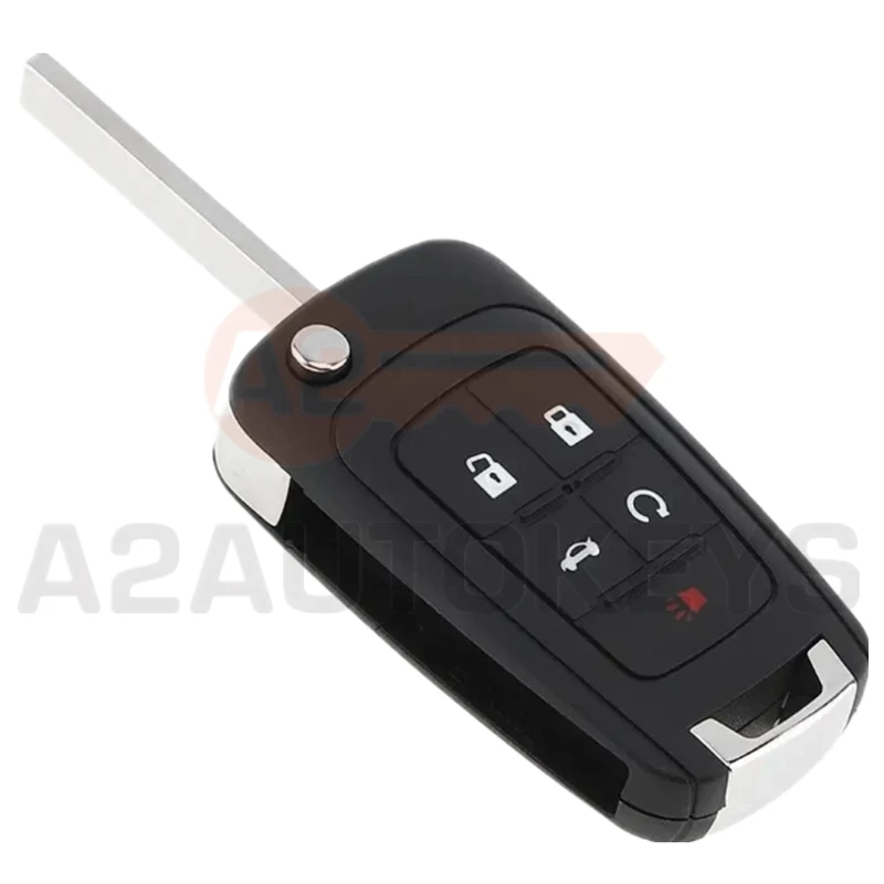 A2AUTOKEYS OHT 01060512   5-przyciskowy 315/433 MHZ ID46 składany zdalny kluczyk samochodowy do Chevrolet Cruze Malibu Aveo Spark Sail orlando