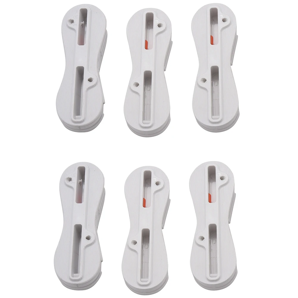 ABZZ-Fusion Plug White II FIN BOX 2 FIN PLUG 6Pcs A Set