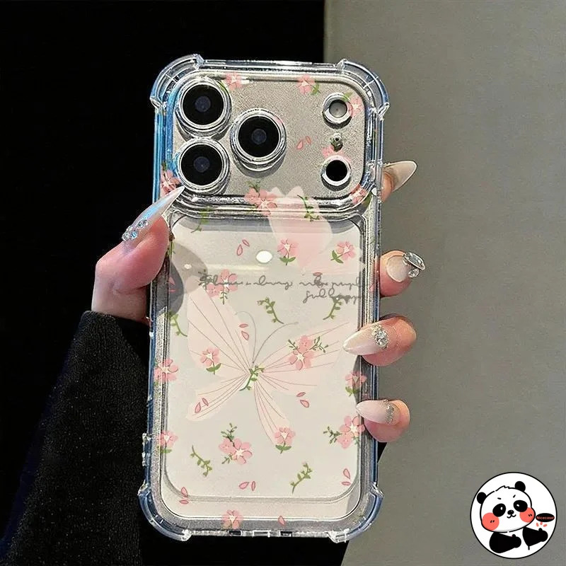Cartoon Flower Clear Case For Samsung Galaxy A07 A04 A03 Core A03S A02S A2 A01 Core A01S X Cover 7 6 5 Pro 4G 5G Soft Cover