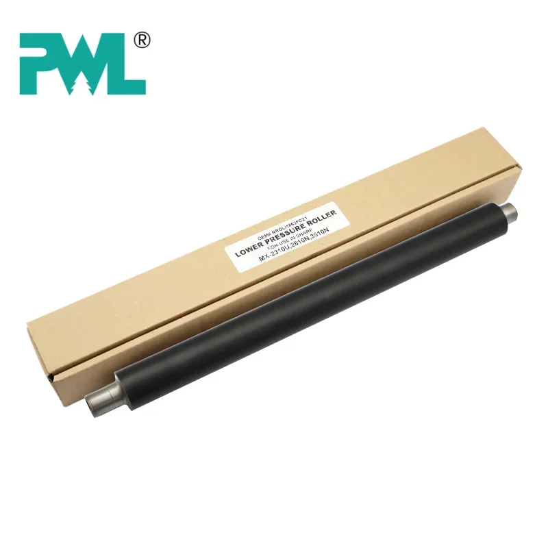 1PCS MX2310U Lower Fuser Roller for Sharp MX-2310U MX-2610N MX-3610N High Quality Pressure Roller Copier Spare Parts