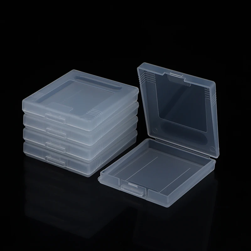 

5Pcs Transparent Game Storage Box Card Anti Dust Cover Case Protection Game Card Box For Gameboy Color Pocket GBC GBP