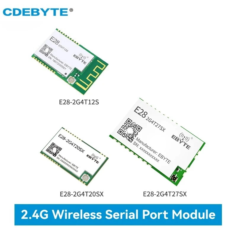 SX1281 Lora Wireless Module 2.4Ghz CDEBYTE E28 Series Rf Module 12dbm Low System Cost High-Speed Continuous Transmitter Receiver