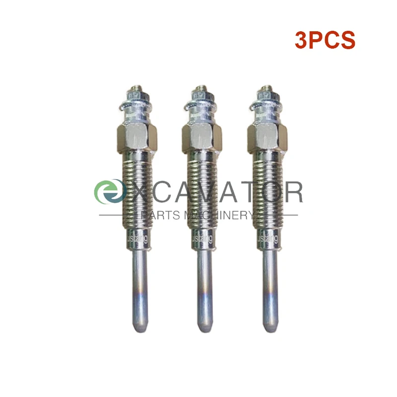 

Набор из 3 свечей накаливания MM43214801 30L66-00302 для двигателя Mitsubishi L2A L2C L2E L3A L3C L3E MT14 MT15 MT16 Mahindra 1816 1815 Трактор