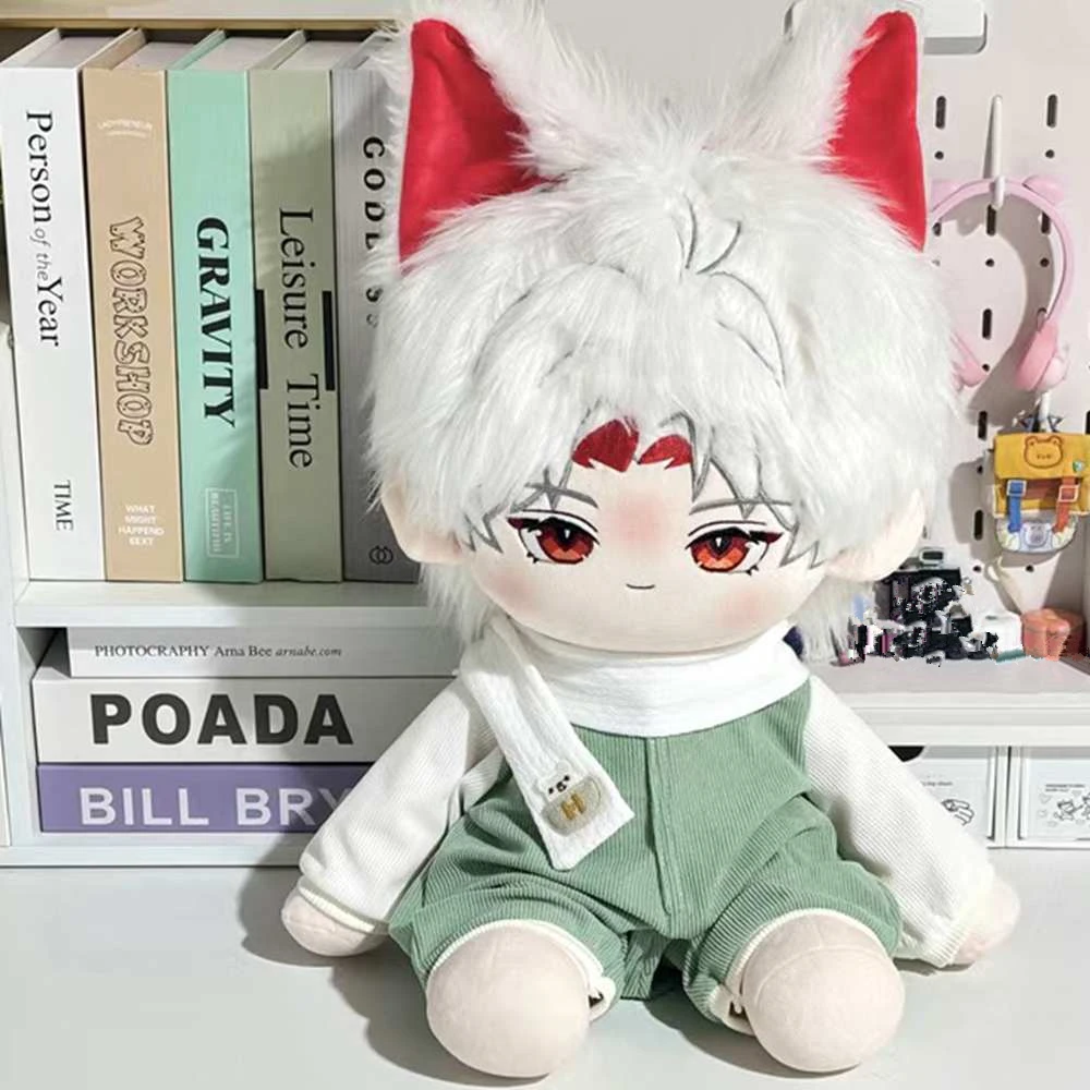 

Anime 40cm Seated Cotton Doll Clothes Toy Jumpsuit Scarf Suit Doll Clothing Gentleman Handsome Cool Clothes Cotton Doll