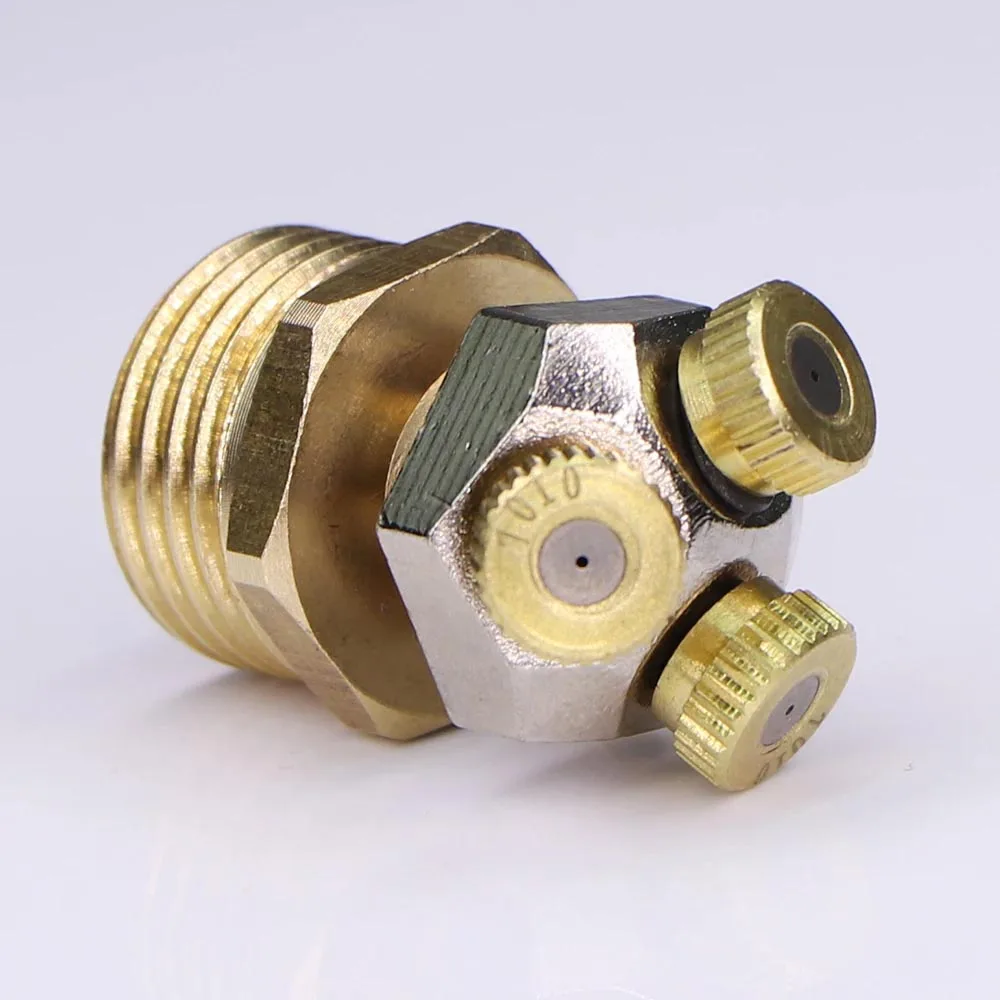 3 otwory 0.1-1.0mm drobny atomizer opryskiwacz dysza zamgławiająca 1/2 \