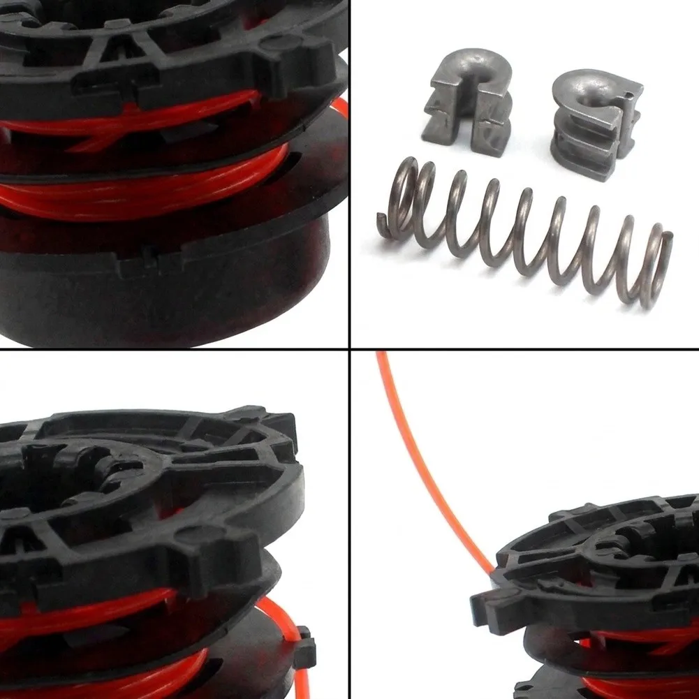 Spool Insert with Thread Compression Spring Sleeve for 30/2 40/2 Mowing Heads Compatible with FS160 FS220 FS280