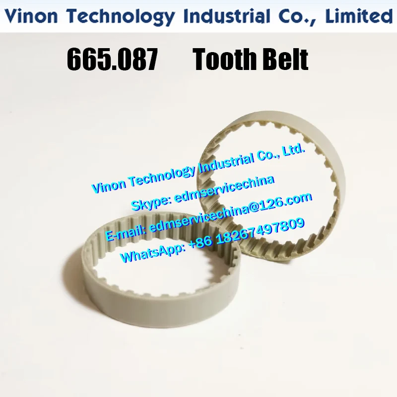 

(2pcs) 665.087.3 edm Drive belt wire A352 for AC120,AC370HSS,AC150HSS,100D,200D,300D Timing belt draw off unit 665.087, 6650873