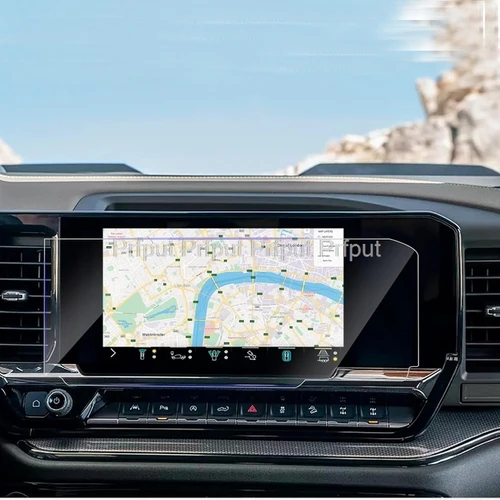 Imagen 1 del producto Protector de pantalla PET para Chevy Silverado 1500 2500 HD 3500 HD 2022 2023 13,4 pulgadas navegación para coche pantalla de Radio Multimedia Auto