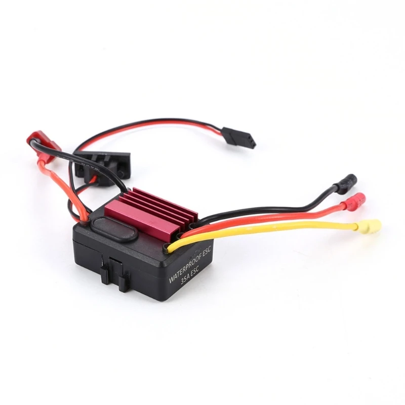 Waterproof 35A Brushless Motor ESC Electrical Speed Controller Replacement for 1/16 1/14 RC Car Boats Truck Crawler