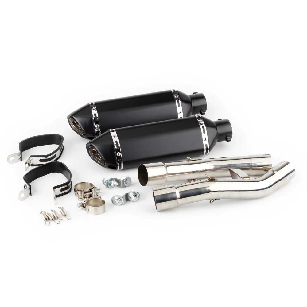 Per Yamaha FJR 1300 2001-2020 FJR 1300 FJR 1300 dal 2001 al 2020 Tubo di Scarico Moto Slip-On