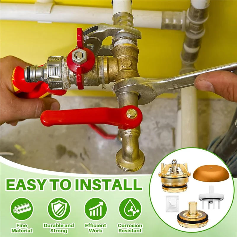 

AT05-5 Pack 905-212 Bonnet And Poppet Repair Kit Compatible With 1Inch And 1-1/4Inch Model 765 Back Flow Preventer