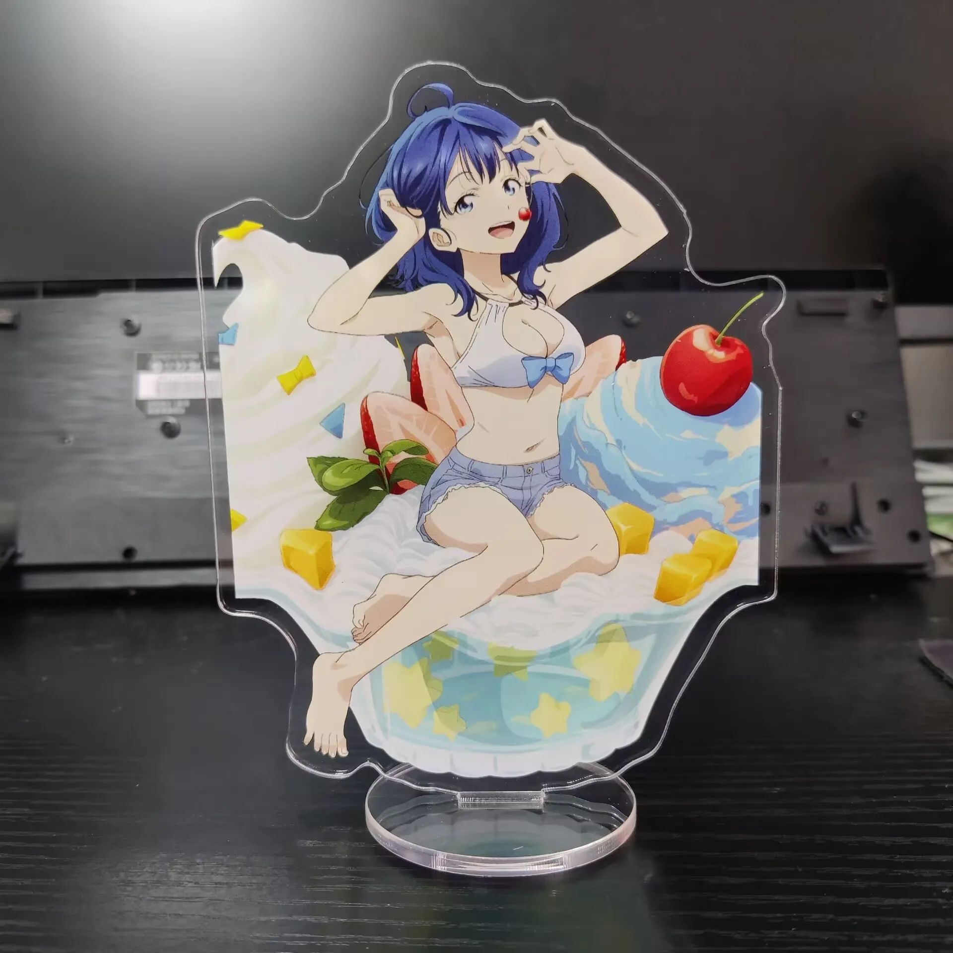 Makeine: Too Many Losing Heroines! Anime Figure Yanami Anna Shikiya Yumeko Acrylic Stands Komari Chika Character Decor Model Toy