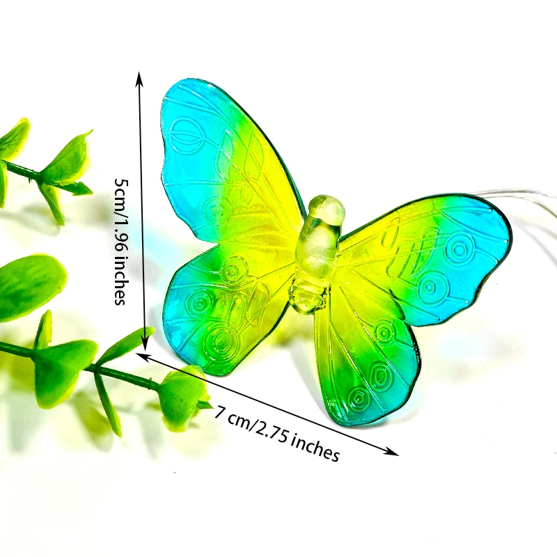 Decor Butterflies Light Strings Party Decoration Purple Butterfly Light Neon LED String Lights