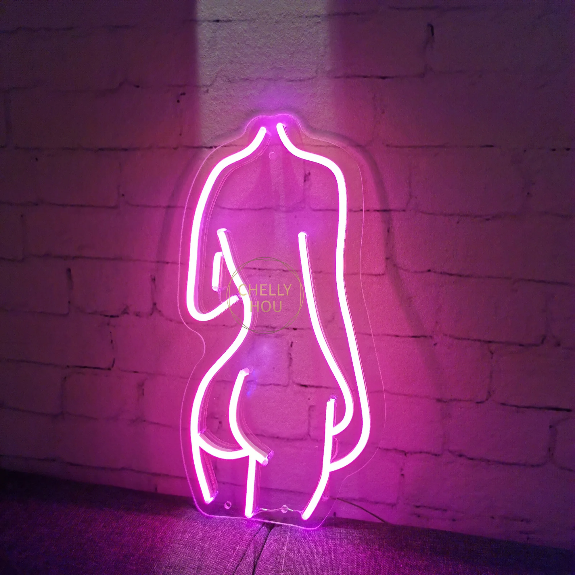 Sexy Lady Neon Sign Super Bright Acrylic Handmade Led Light for Shop Window Store Display Beer Bar Nightclub Opening Gift