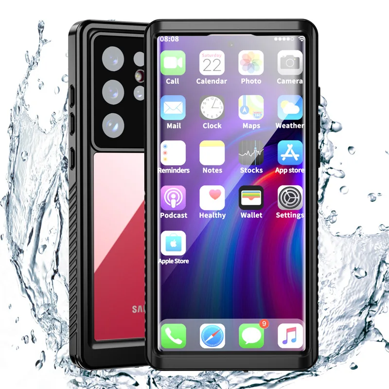 

Waterproof case for Samsung Galaxy S22 S22+S22Ultra outdoor diving to strengthen the anti-fall mobile phone protective cover