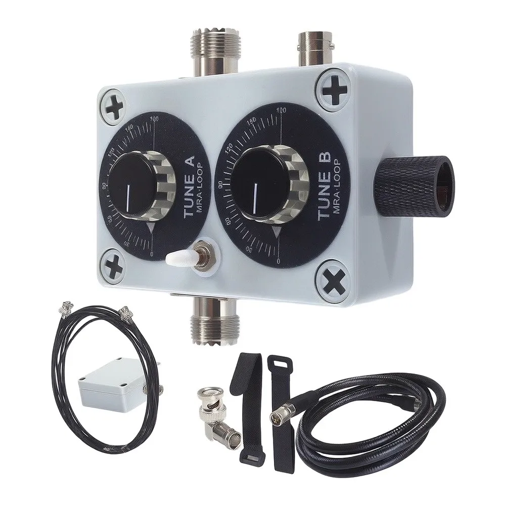 For MRA-135 20W HF Small Loop For Antenna for Portable Use with Full Band Coverage HF FM VHF UHF BNC Interface
