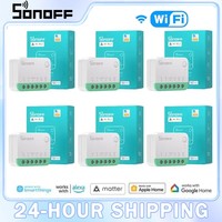 SONOFF 1-20PCS MINIR4M MINI Extreme WiFi Smart Home Switch Detach Relay Matter Via eWeLink Voice Control Alexa Google Home