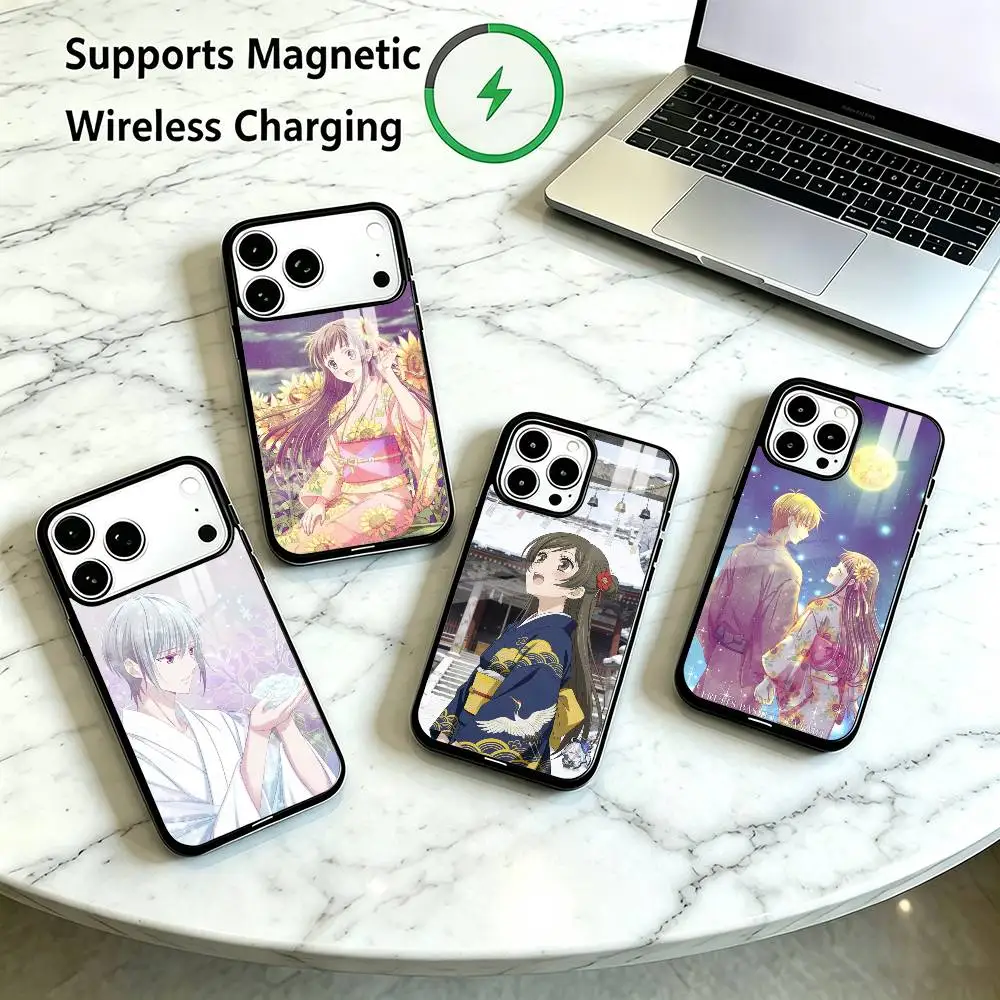 Fruits Basket F-Furuba  Phone Case For iPhone18 17,16,15,14,13,12,11 Plus,Pro Supports Magnetic Wireless Charging Gift