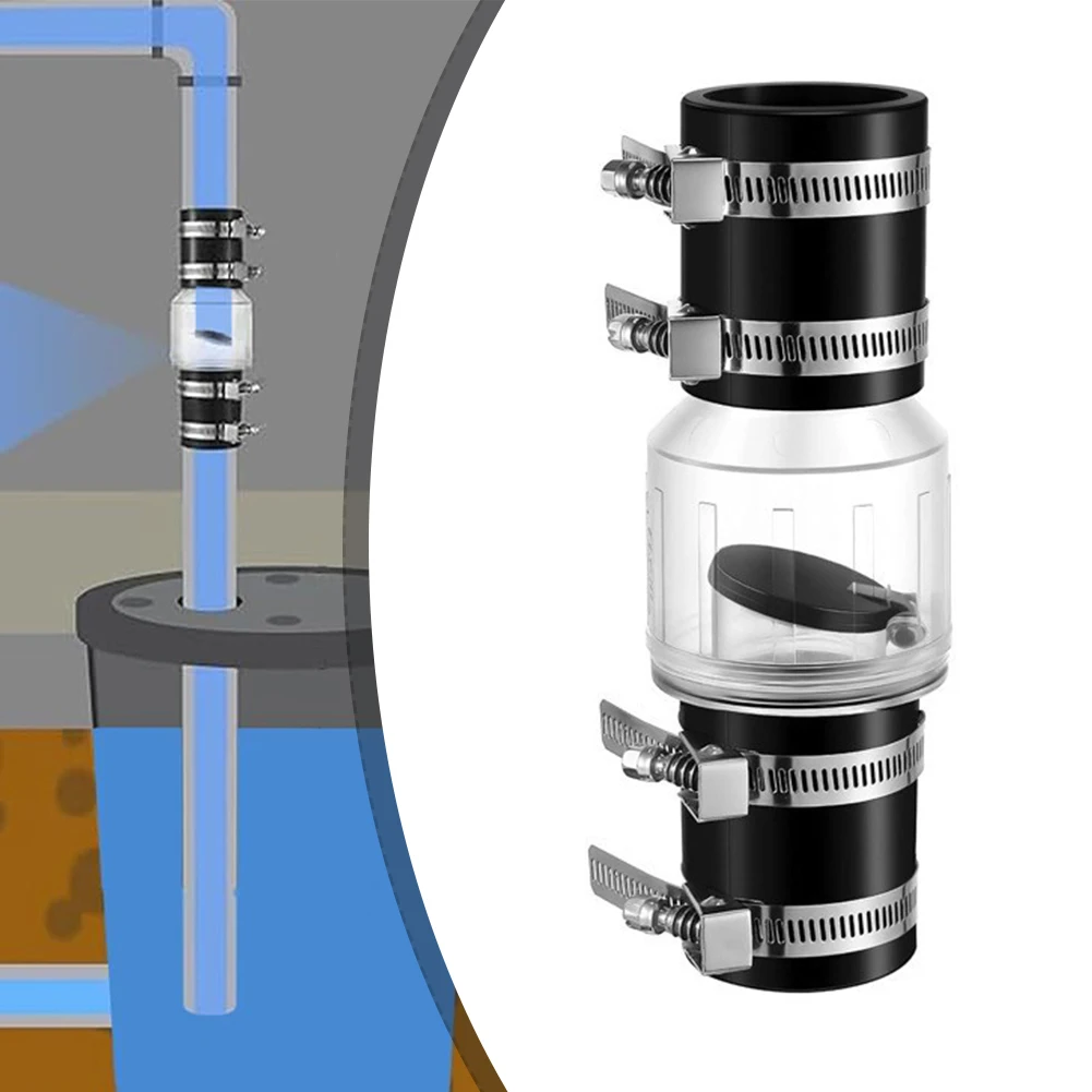

Бесшумный обратный клапан для канализационного насоса, предотвращающий обратный поток, 1,5 дюйма