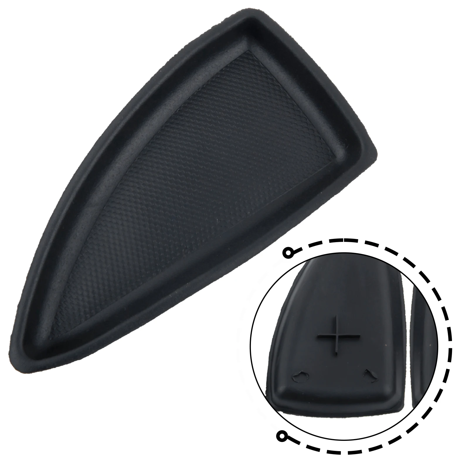 Bolt Cover DoorSwitch Bezel Cap 4pcs/set Black Front Left/right Plastic Car Interior Accessories High Quality Direct Replacement