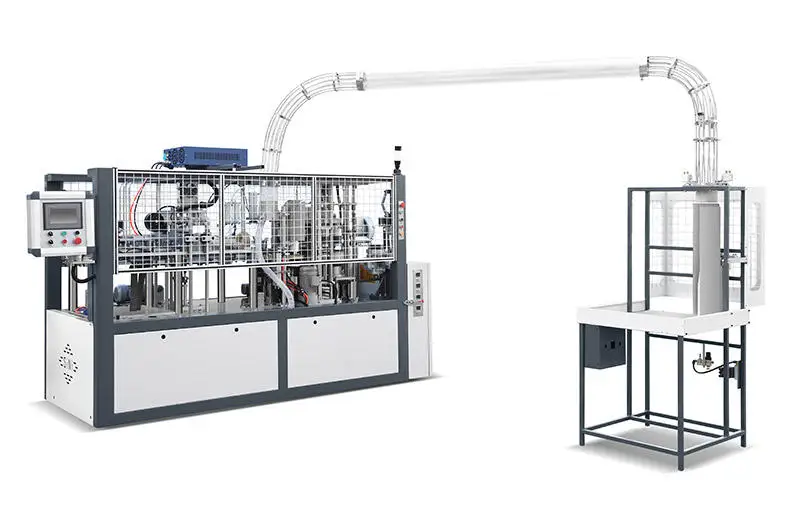 HIgh Speed 50-90cups/min Disposable Paper Cup Making Machine