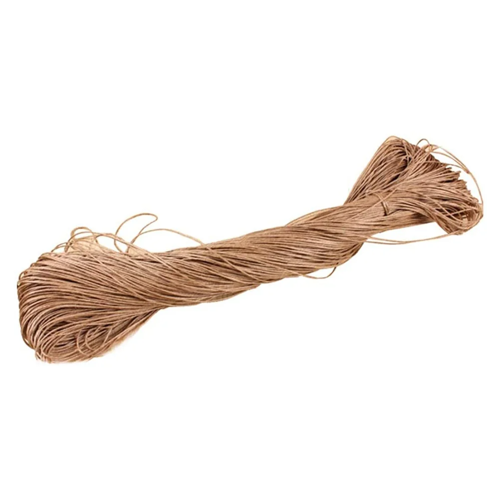 

100Meters Natural Jute Twine Strong Hemp Rope Diy Craft Binding Decorative Twine For Gifts Home Party Supplies Rope