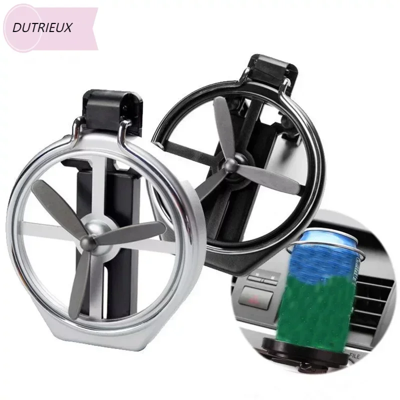 

Auto Folding Cup Holder Car Air-Outlet Drink Holder with Fan Car Beverage Bottle Cup Car Frame Universal For Truck Van Drink