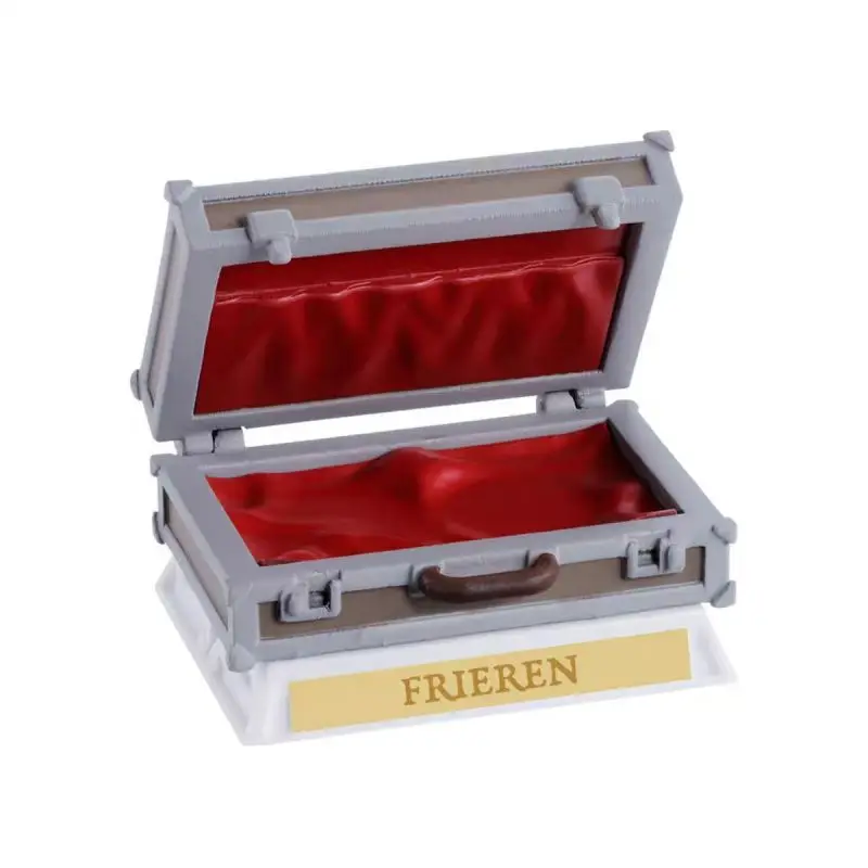 Oficial BANDAI Gashapon, Frieren: Além do fim da jornada, adereços de armas, espada Simmel, fonrônico, enfeites de mesa em PVC, brinquedo