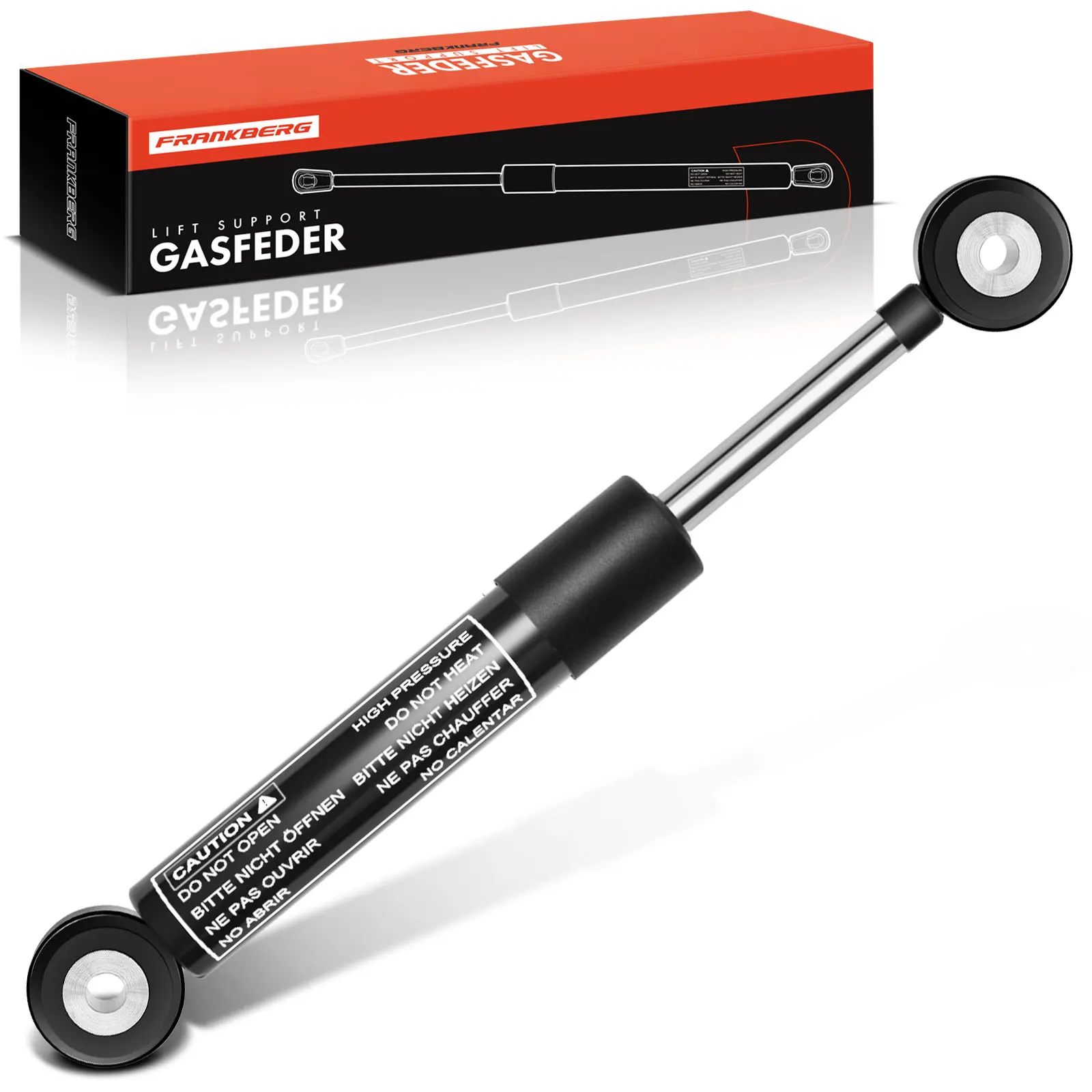 Frankberg 1x gasveer demper voorste wigribriem aandrijving voor Mercedes Benz W124 W201 W202 notchback 1986-2000 1032000114