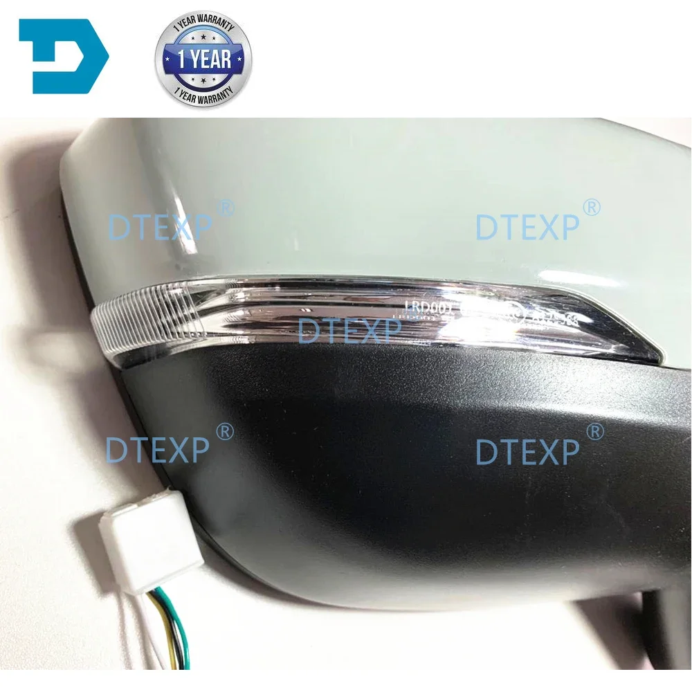 1 Piece No Painting SIDE Mirror for Eclipse Cross 2017-2019 No Heat 5 Wires Rear Glass No Fold Glass with Led Turn