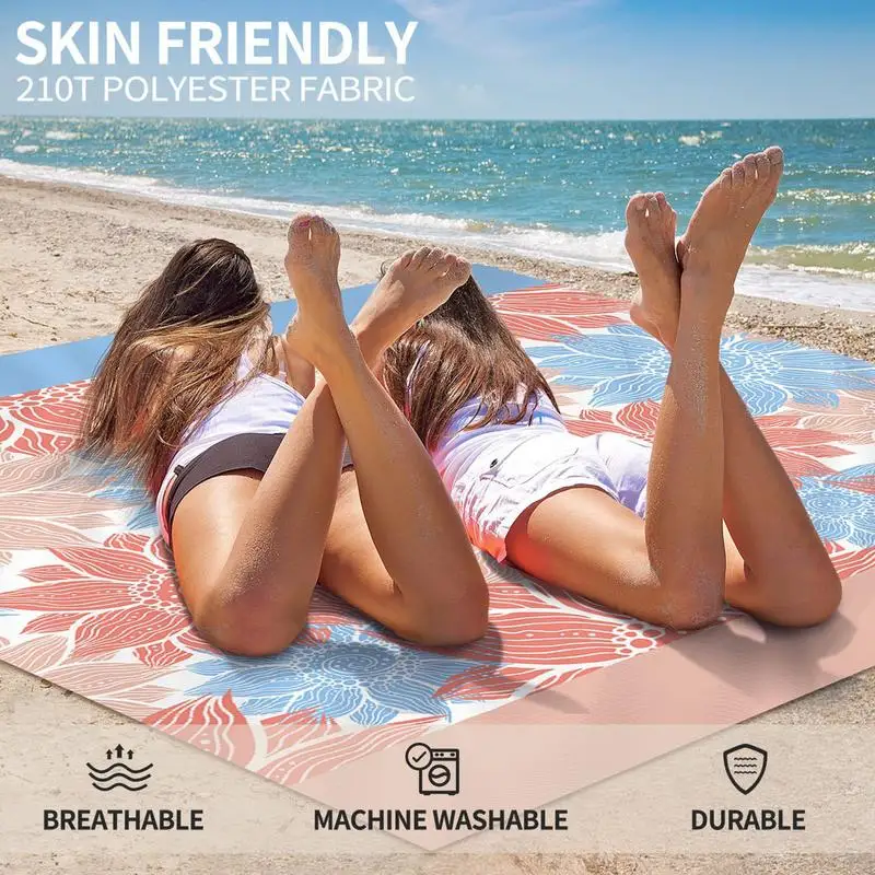 

Beach Blanket Camping Rug For Tent Oversized Camping Rug For Sports Yoga Festival Park Backyard Activities Beach