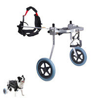 Adjustable Pet Dog Wheelchair for Back Legs Rehabilitation Cat Wheelchair Lightweight Wheelchair for Disabled Dogs Walking Tools