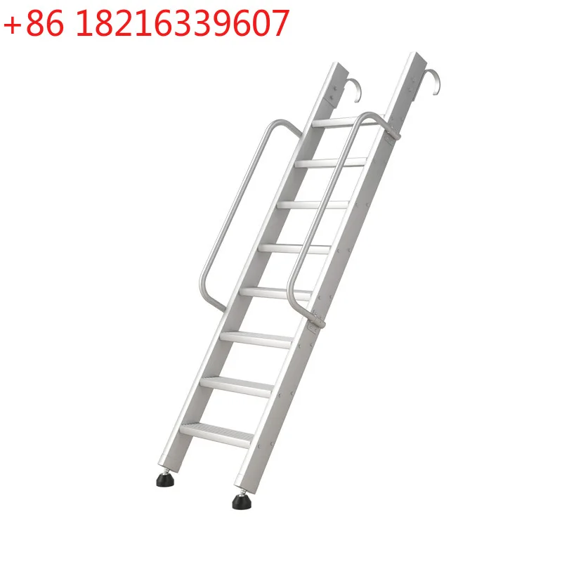 YAO aluminum alloy warehouse loft stairs foundation pit ladder thickening welding