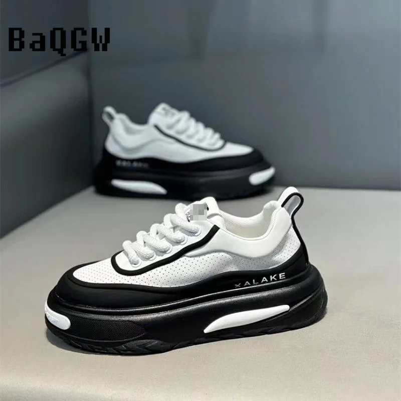 Original Mens Skateboard Shoe Designer Chunky Sneakers Women Streetwear Hip Hop Shoes Vulcanized Sneakers Men Luxury Trainers