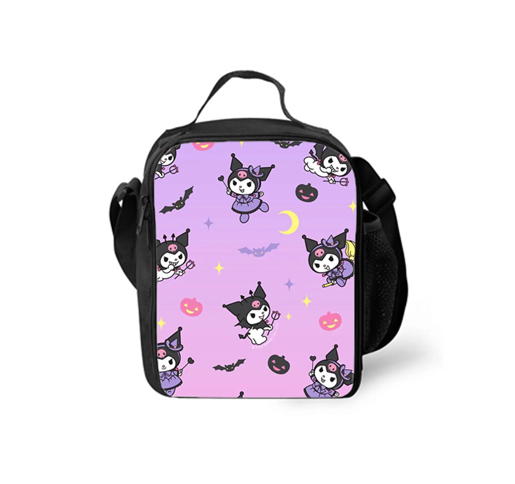 

Kuromi Waterproof Lunch Tote,Elementary Kid Insulated Lunch Box Reusable Lunch Bag for School
