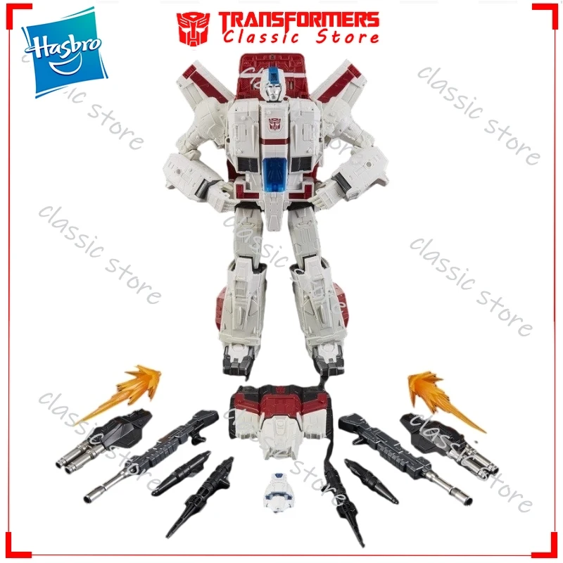 متوفر في المخزون ألعاب المحولات الكلاسيكية لـ Cybertron: Siege WFC-S28 Jetfire Autobots شخصيات الحركة هدايا قابلة للجمع