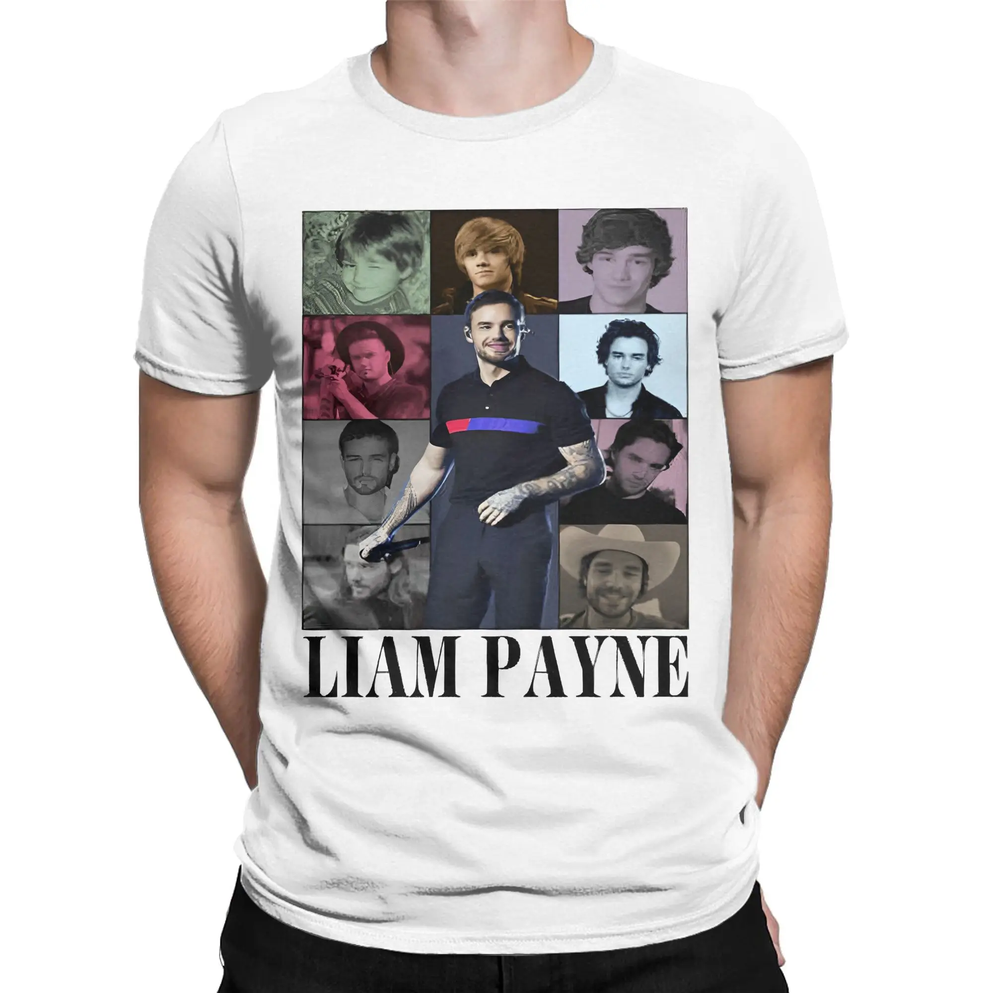 Liam Payne memory 1993-2024 RIP Merch Men Women T Shirts 100% Cotton Tee Printed  T-shirt Clothes