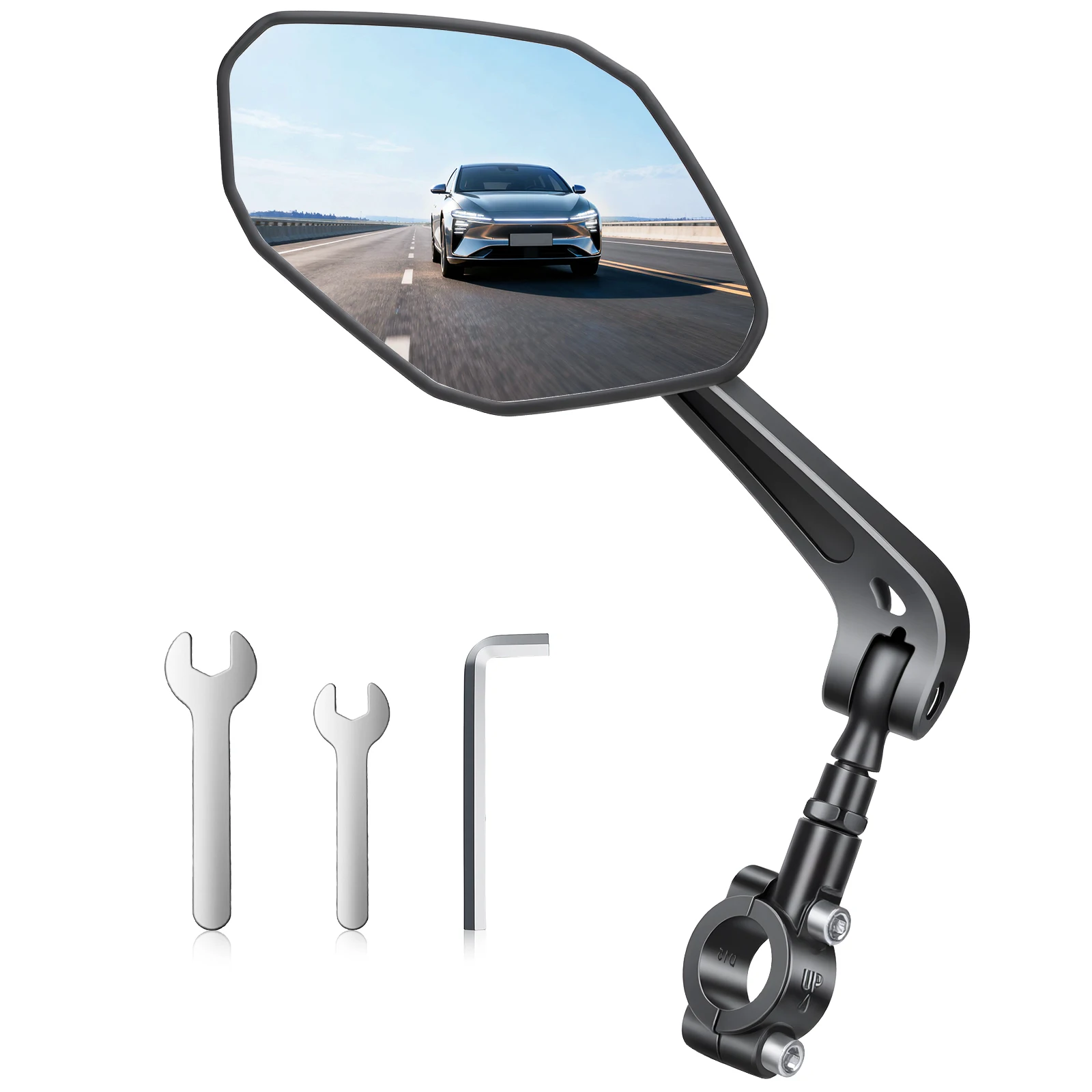 360 Degree Rotate Bicycle Rearview Mirror Motorcycle Electric Bike Reflective Mirror Rear View Reflector Bike Accessories