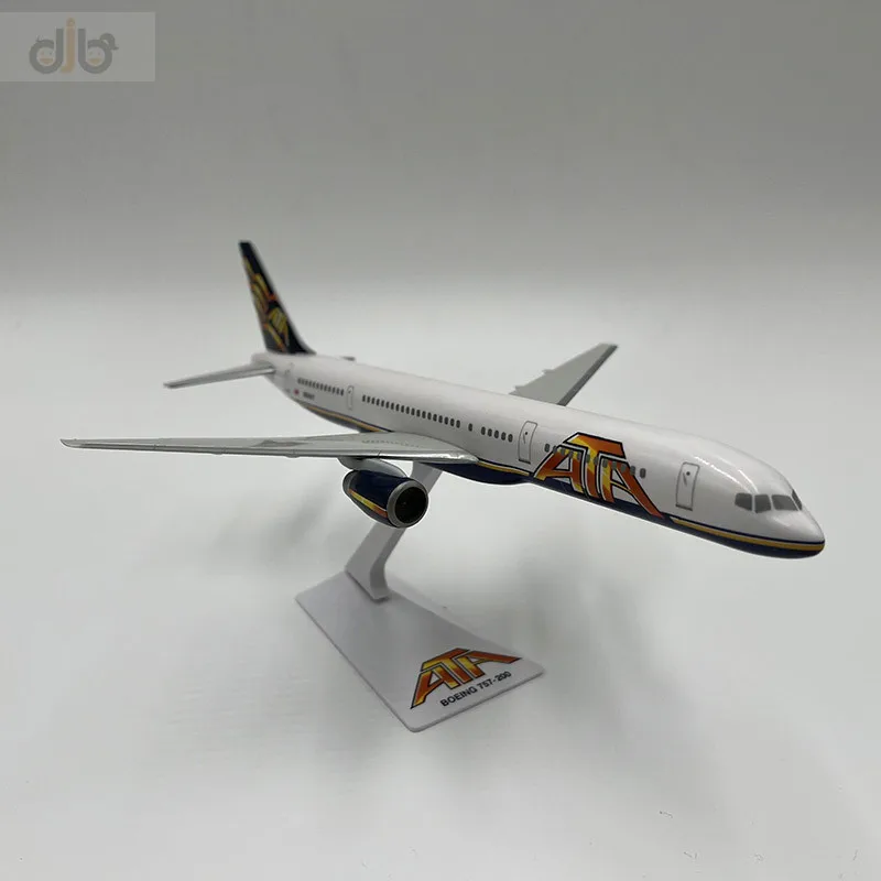 1:200 항공기 모델 장난감 AirTran Airways ATA 보잉 757-200 미니어처 복제품
