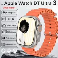2025 New For Apple DT Ultra 3 Google Map 32G Memory  Smart Watch NFC 100+ Sports Compass Music Video Bluetooth Call Smart Watch