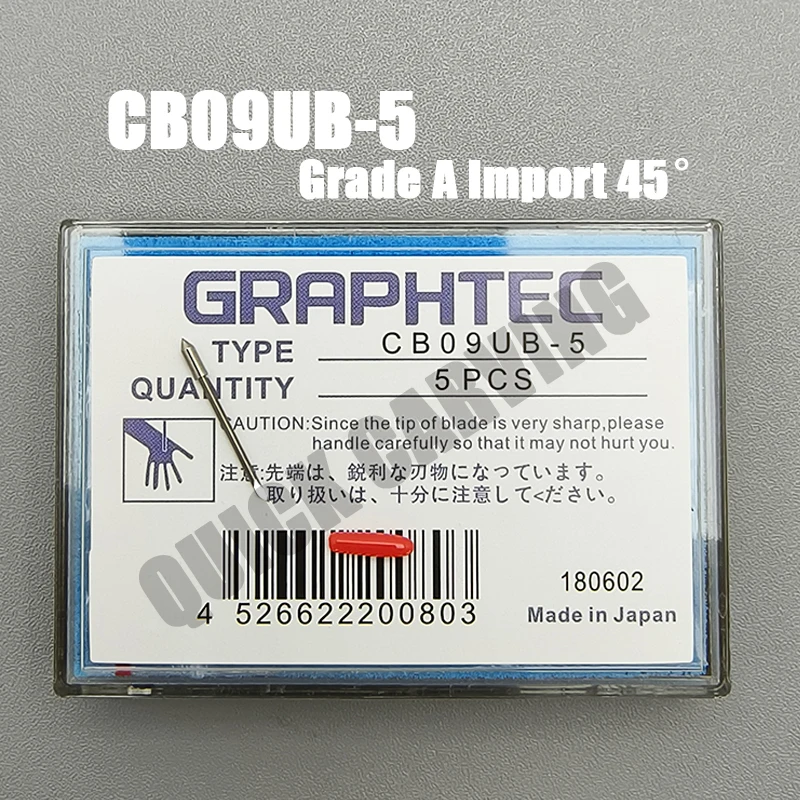 Imagem -02 - Graphtec-cimentado Carboneto Lâmina Suporte da Lâmina Faca Plotter 30 Graus 45 Lâminas Graus 60 Graus Ce5000 Ce6000 Ce7000 Cb15u Cb09u